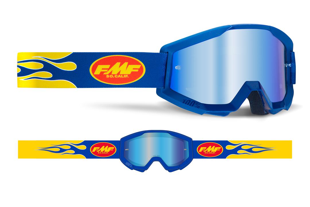 FMF Vision Goggles Powercore Flame - Mirror
