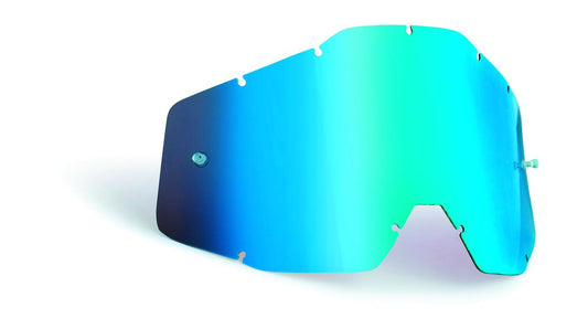 FMF Vision Youth Replacement Lens - Blue Mirror