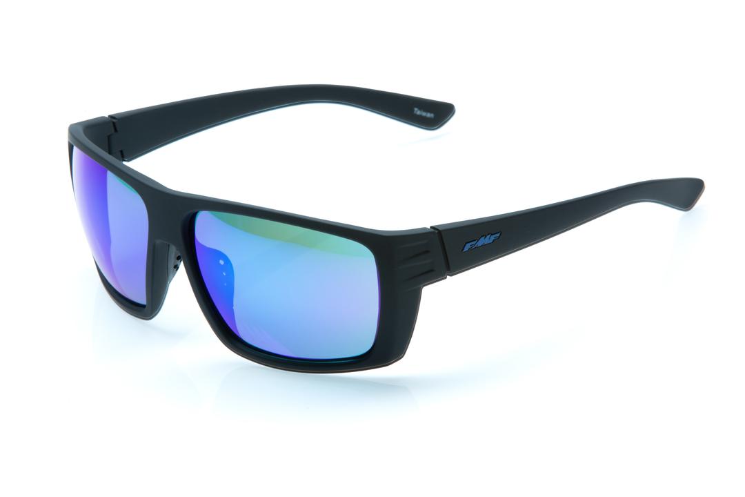 FMF Vision Pit Stop Sunglass - Black/Blue