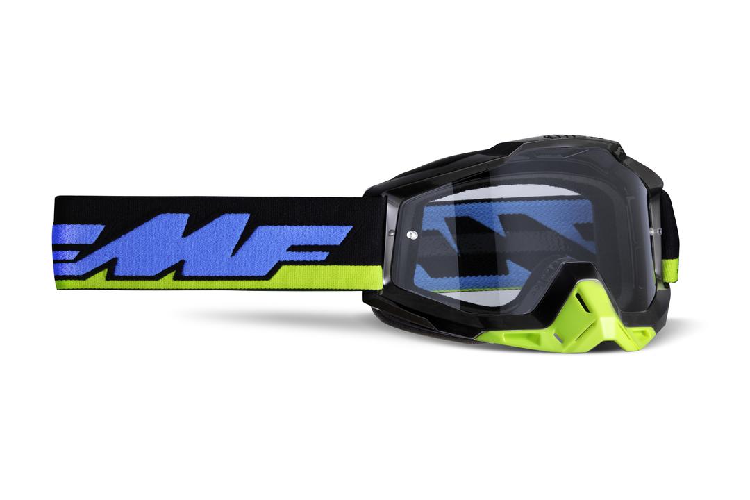 FMF Vision Powerbomb Goggles Talladega - Clear Lens
