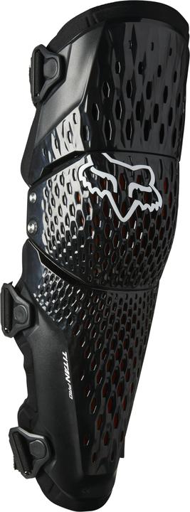 Fox Titan Pro D3O Knee Guards (Pair) - Black