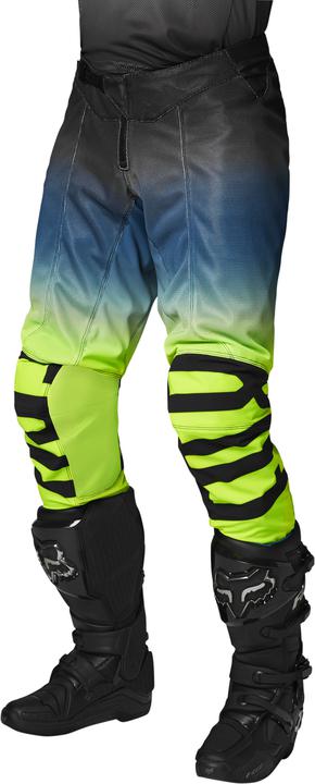 Fox Airline Reepz Pants - Black/Yellow