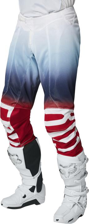 Fox Airline Reepz Pants - White/Blue/Red