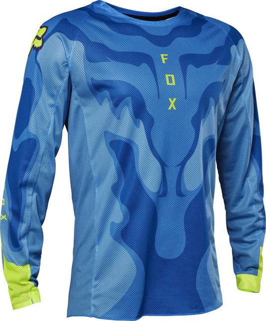 Fox MX23 Airline Exo Jersey Blue Yellow
