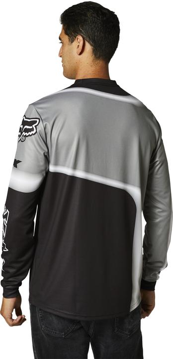 Fox Retro Powerband Ls Jersey - Black
