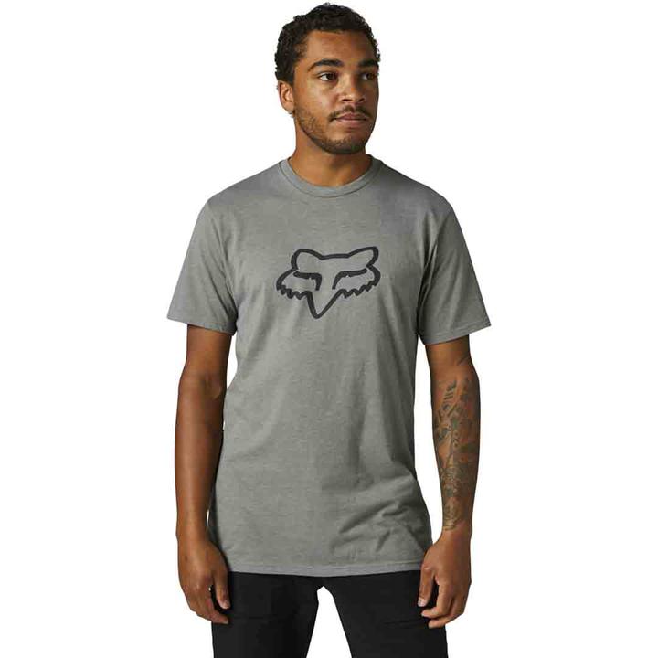 Fox Legacy Fox Head Tee Grey