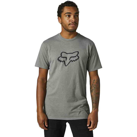 Fox Legacy Fox Head Tee Grey