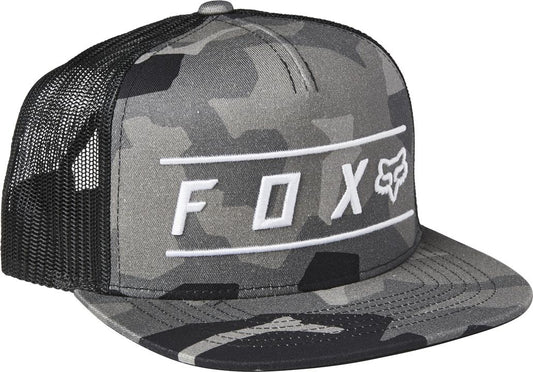 Fox Pinnacle Mesh Hat - Black Camo