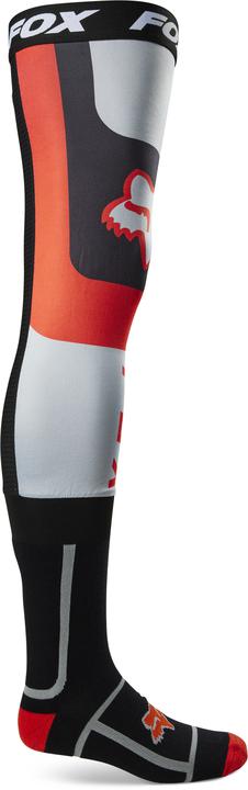 Fox MX23 Flexair Knee Brace Socks Flo Red