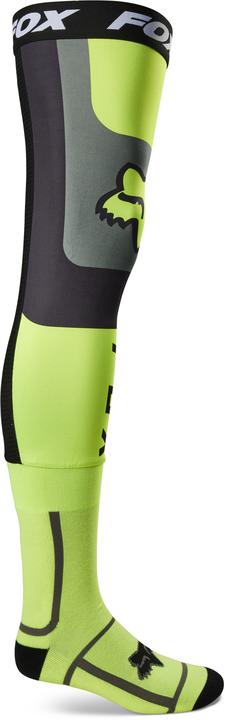 Fox MX23 Flexair Knee Brace Socks Flo Yellow