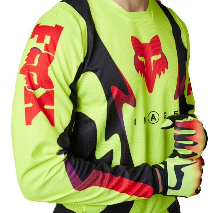 Fox MX23.5 180 Kozmik Jersey Flo Yellow