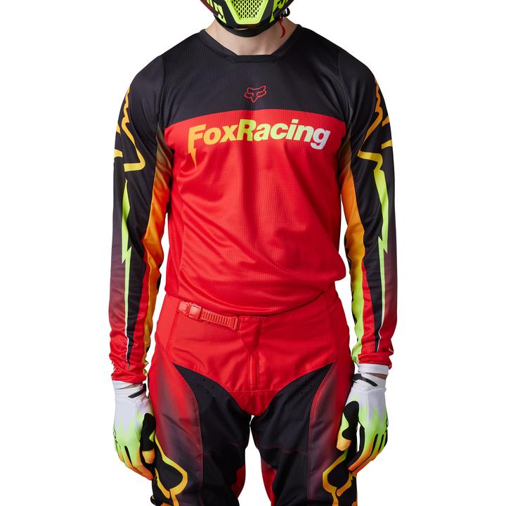 Fox MX23.5 180 Statk Jersey Flo Red