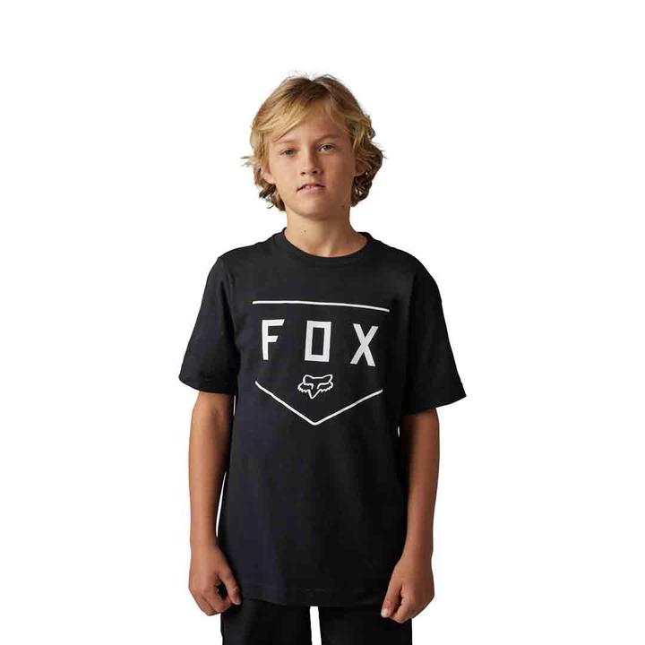 Fox Youth Shield Tee - Black