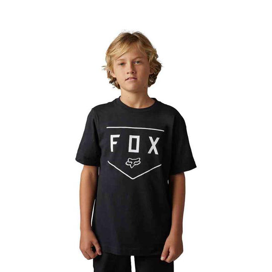 Fox Youth Shield Tee - Black
