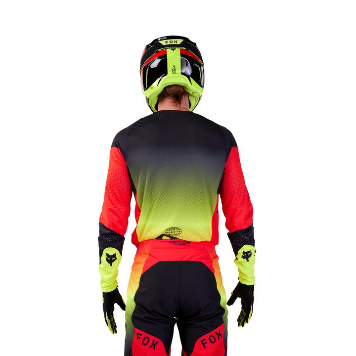 Fox MX24 360 Revise Jersey Red Yellow