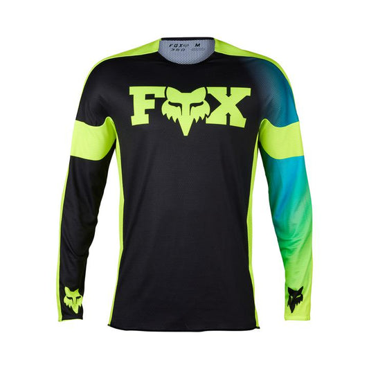 Fox MX24 360 Streak Jersey - Black Yellow