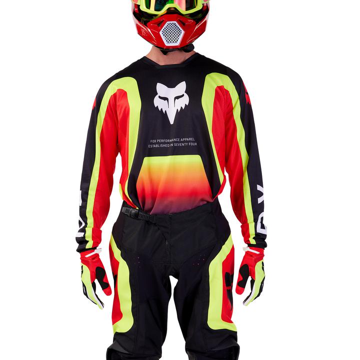 Fox MX24 180 Ballast Jersey - Black Red