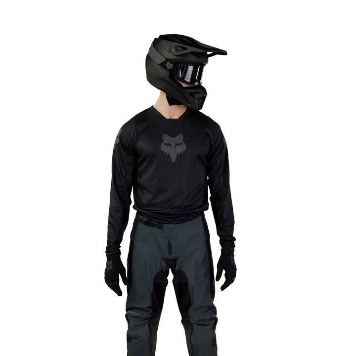 Fox MX26 180 Blackout Jersey - Black