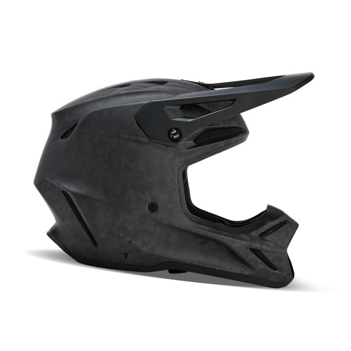 Fox V3 RS Carbon Helmet - Matt Black