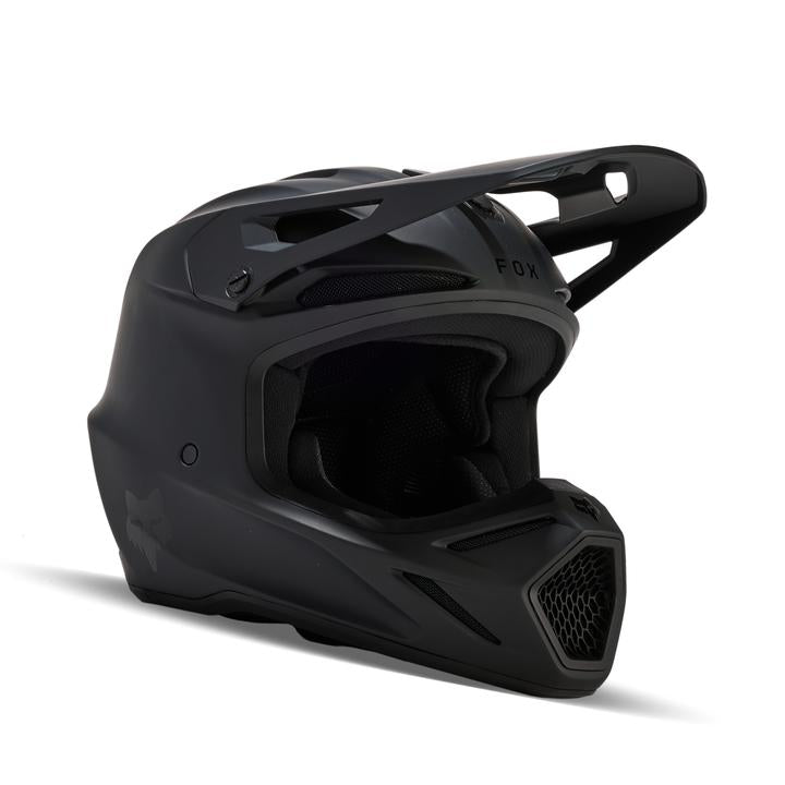 Fox V3  Helmet - Matt Black