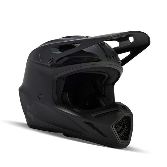 Fox V3  Helmet - Matt Black