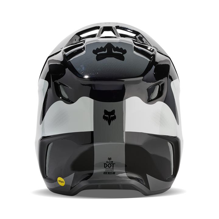 Fox MX24 V3 Revise Helmet - Black / Grey
