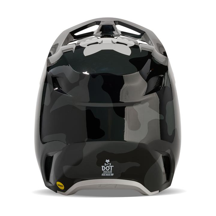 Fox Youth V1 Bnkr Helmet - Black Camo