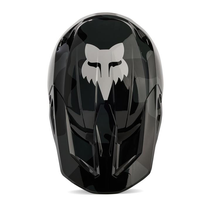 Fox Youth V1 Bnkr Helmet - Black Camo
