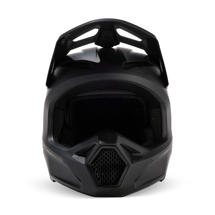Fox Youth V1 Helmet - Matt Black