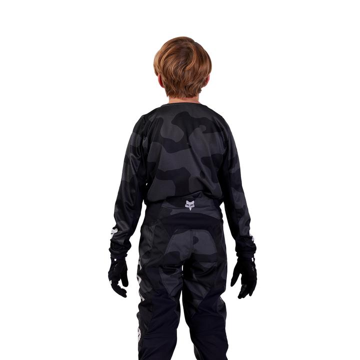 Fox MX26 Youth 180 Bnkr Jersey - Black Camo