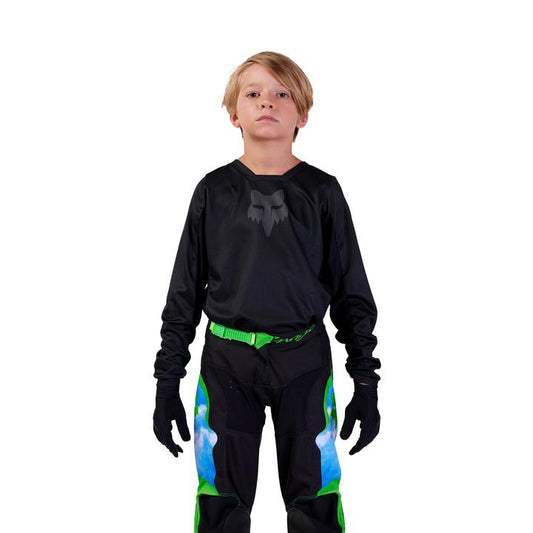 Fox MX26 Youth Blackout Jersey - Black