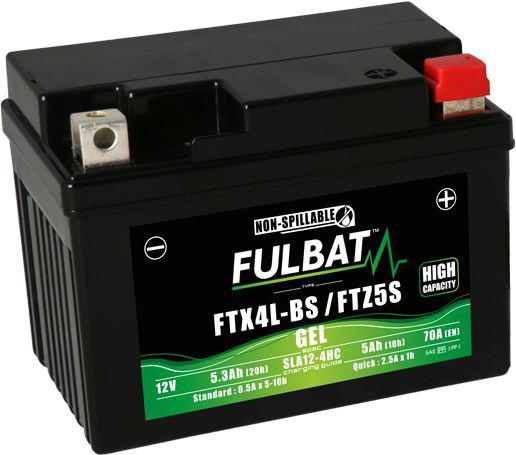 Fulbat Gel Battery - FTX4L-BS