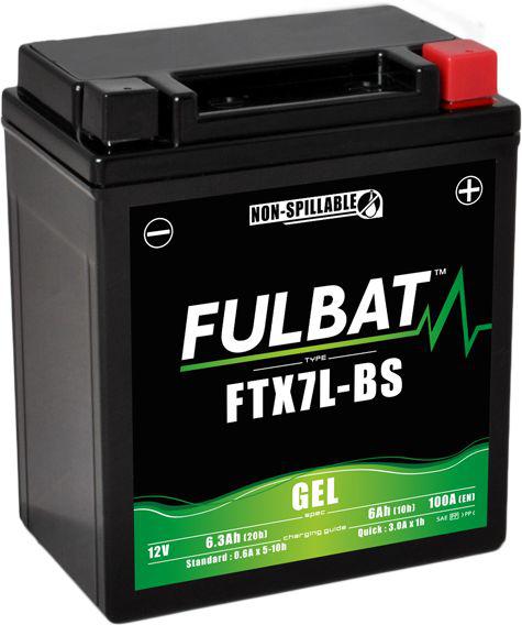 Fulbat Gel Battery - FTX7L-BS