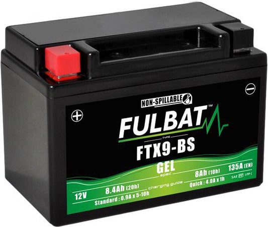 Fulbat Gel Battery - FTX9-BS