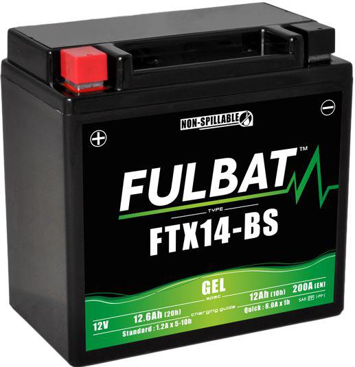 Fulbat Gel Battery - FTX14-BS
