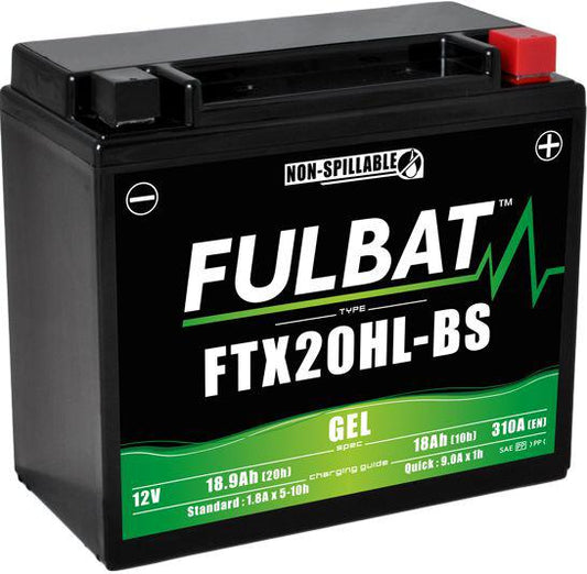 Fulbat Gel Battery - FTX20Hl-BS