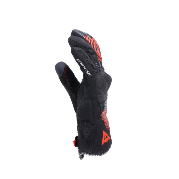 Dainese Fulmine D-Dry Gloves - Black / Red