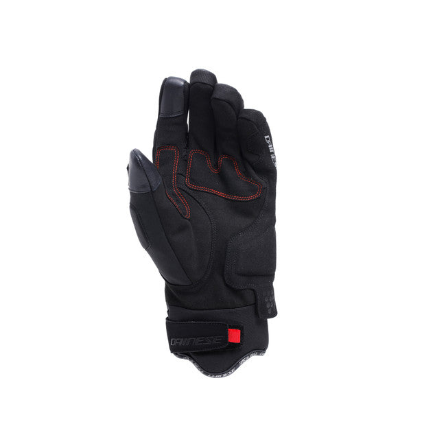 Dainese Fulmine D-Dry Gloves - Black / Red