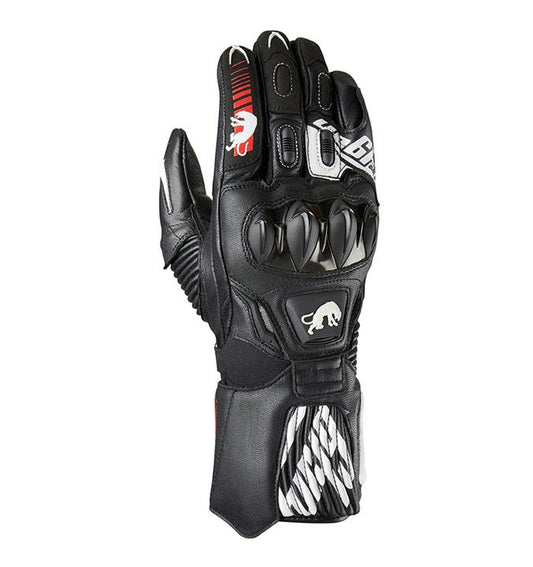 Furygan Fit-R2 Gloves - Black / White