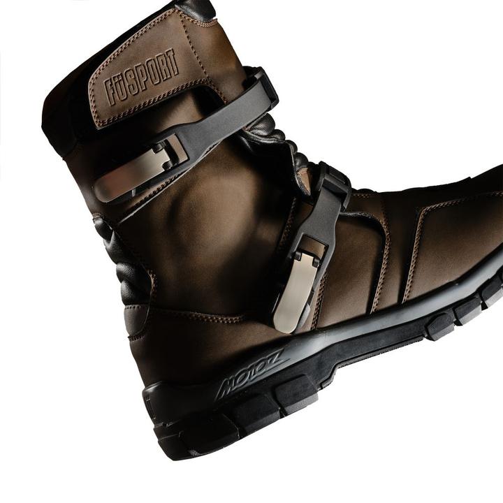 Fusport X Motoz Gibson Boots - Brown