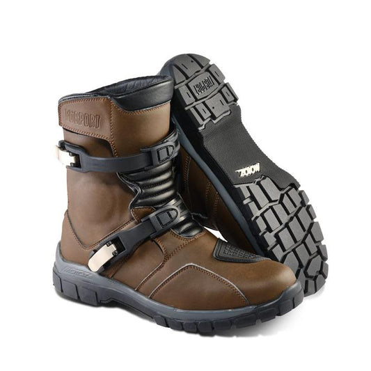 Fusport X Motoz Gibson Boots - Brown