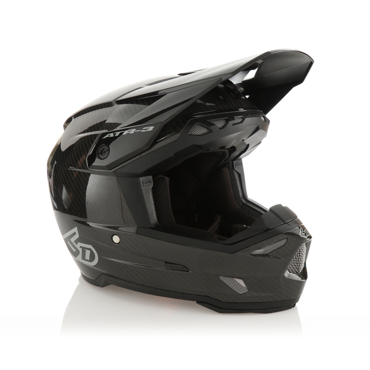 6D ATR-3 Helmet Carbon - Gloss Black