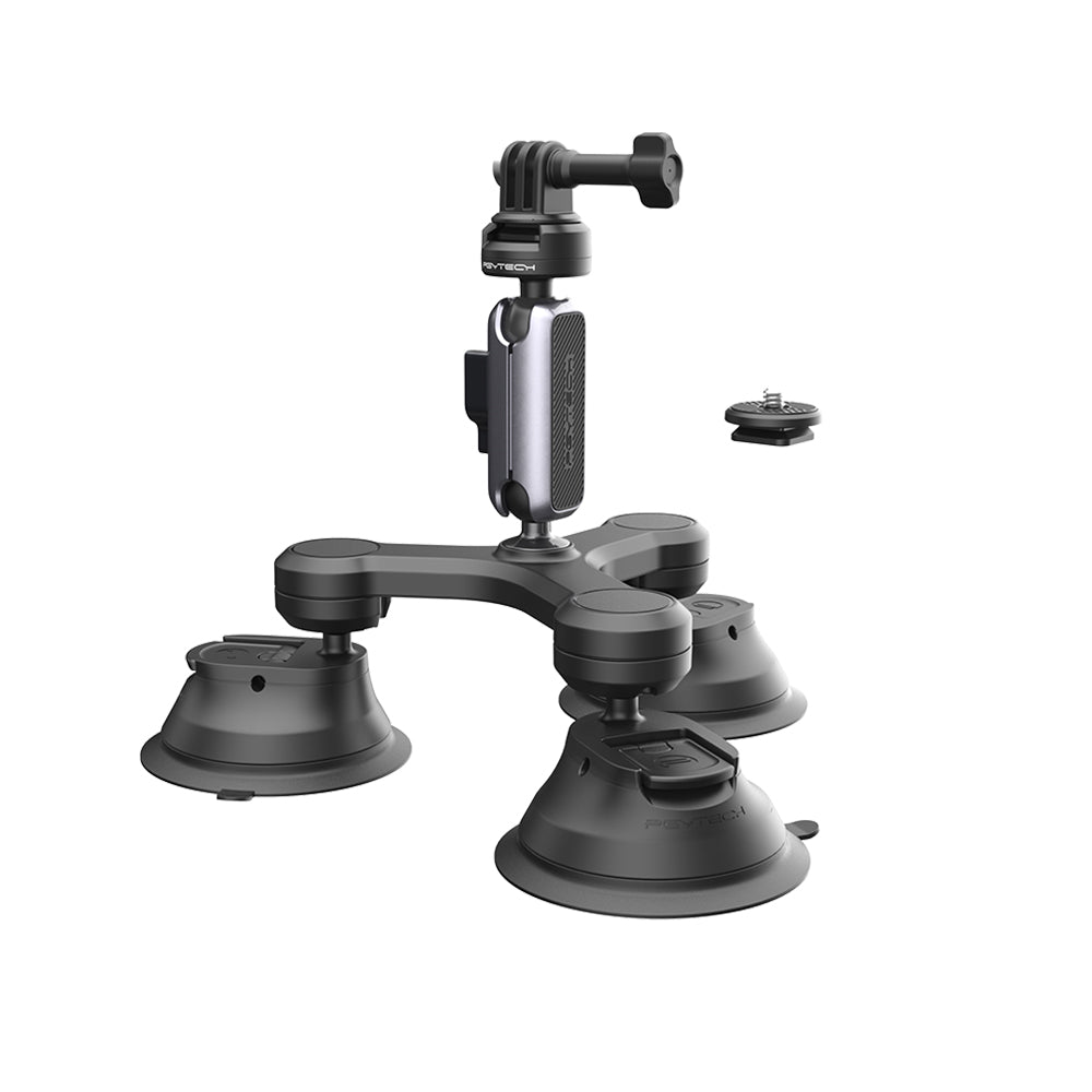 Pgytech Three-Arm Suction Mount