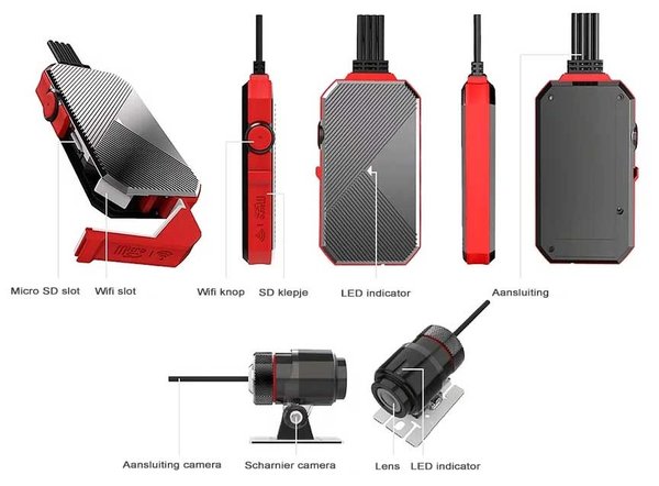 Gnet MVR G1 Pro Motorcycle Dash Camera