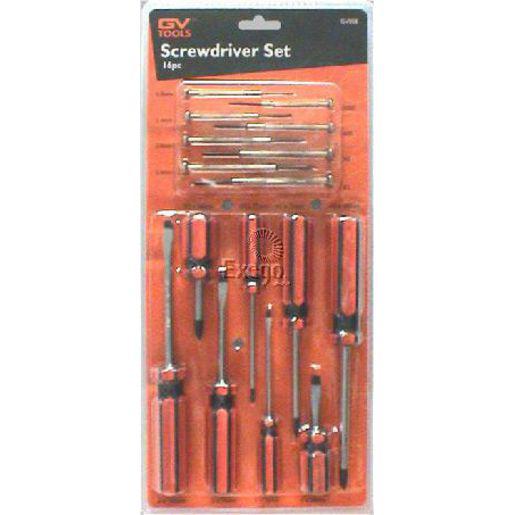 GV Tools Screwdriver Set 16Pc