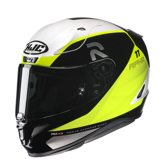 HJC RPHA 11 Helmet Texen MC-3H - Black / Yellow