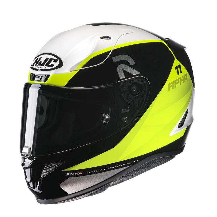 HJC RPHA 11 Helmet Texen MC-3H - Black / Yellow