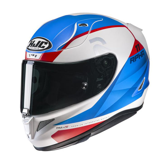 HJC RPHA 11 Texen MC-21SF Helmet - Red / Blue