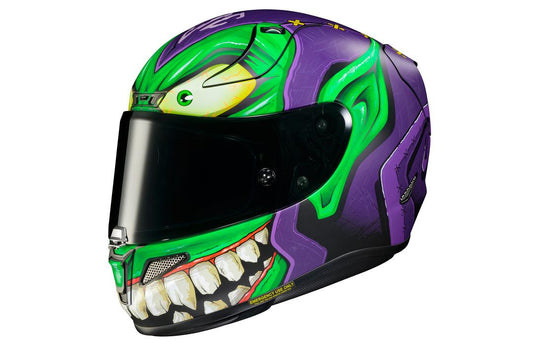 HJC RPHA 11 Helmet - Green Goblin MC-48SF