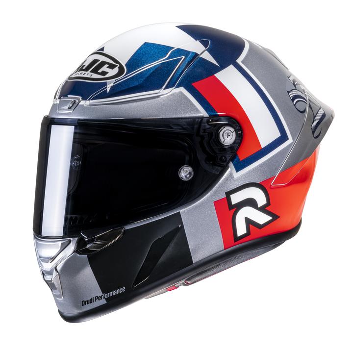 HJC RPHA 1 Helmet - Ben Spies Silver Star MC2-1